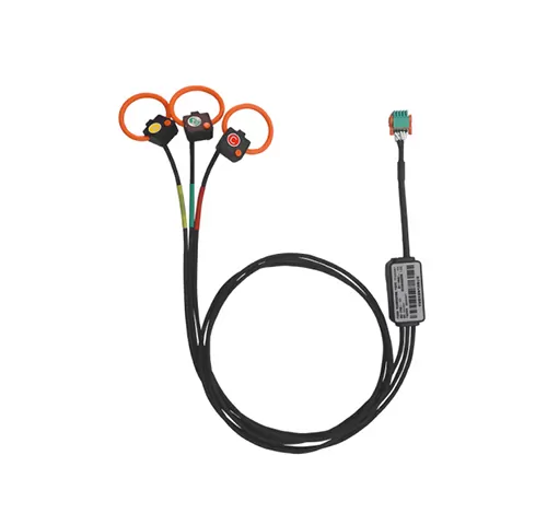 Flexible Rogowski Coil for Three-Phase Integrator Specialized in Electric Energy Meters without Piercing Power Taps