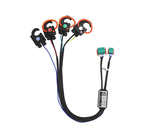 Specialized Three-Phase Four-Wire Integrator for Electric Energy Meters with Piercing Power Taps Flexible Rogowski Coil