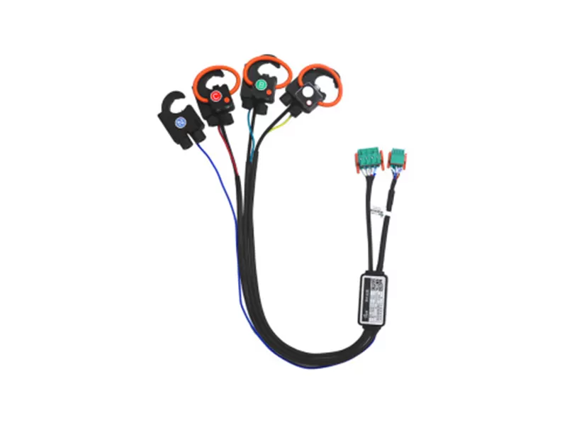 Specialized Three-Phase Four-Wire Integrator for Electric Energy Meters with Piercing Power Taps Flexible Rogowski Coil